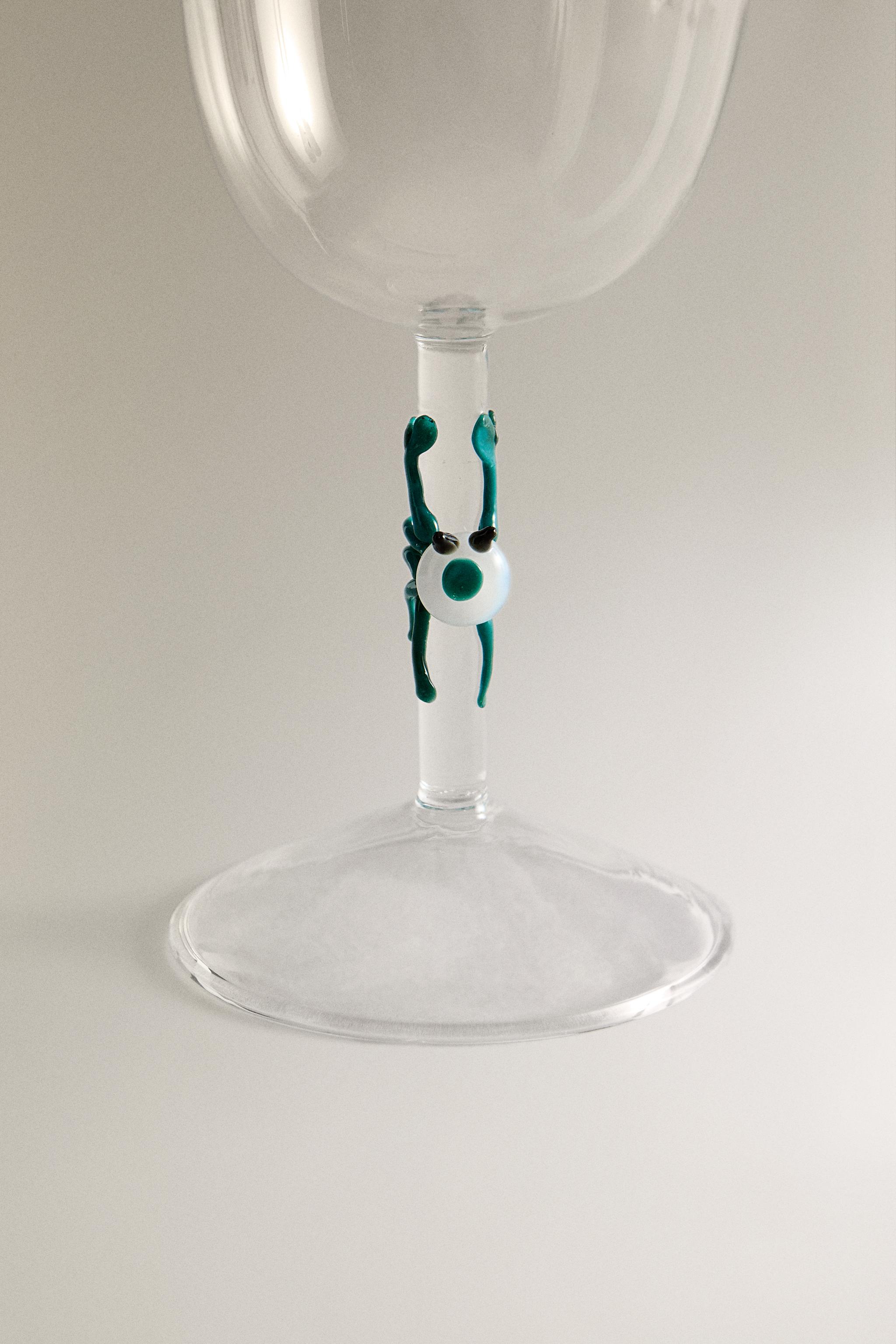 BOROSILICATE GLASS WITH SEA ANIMAL